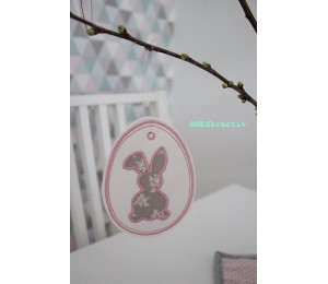 ITH Stickdatei - Osterbaum Anhänger